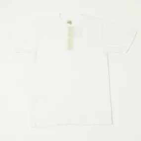 Buzz Rickson's S/S Henley Tee - White