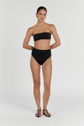 CALLIE BLACK HIGH WAISTED BRIEF