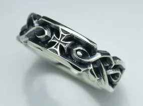 Celtic Chain Cross Ring