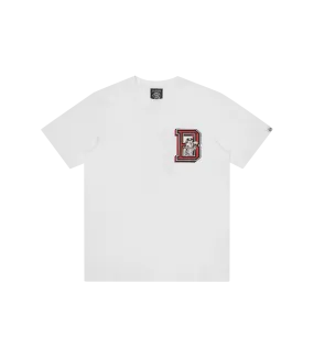 COLLEGE T-SHIRT - WHITE