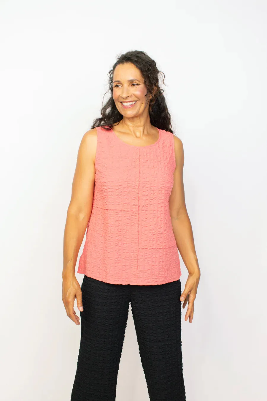 Habitat Sale, 23733 Lapped Seamed Tank, Melon 50% Off Regular Price