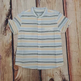 Mayoral Multi Stripe Collar Shirt CLEARANCE