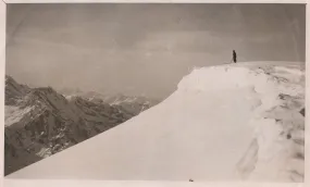 Old Swiss Ski Photo - Oberland