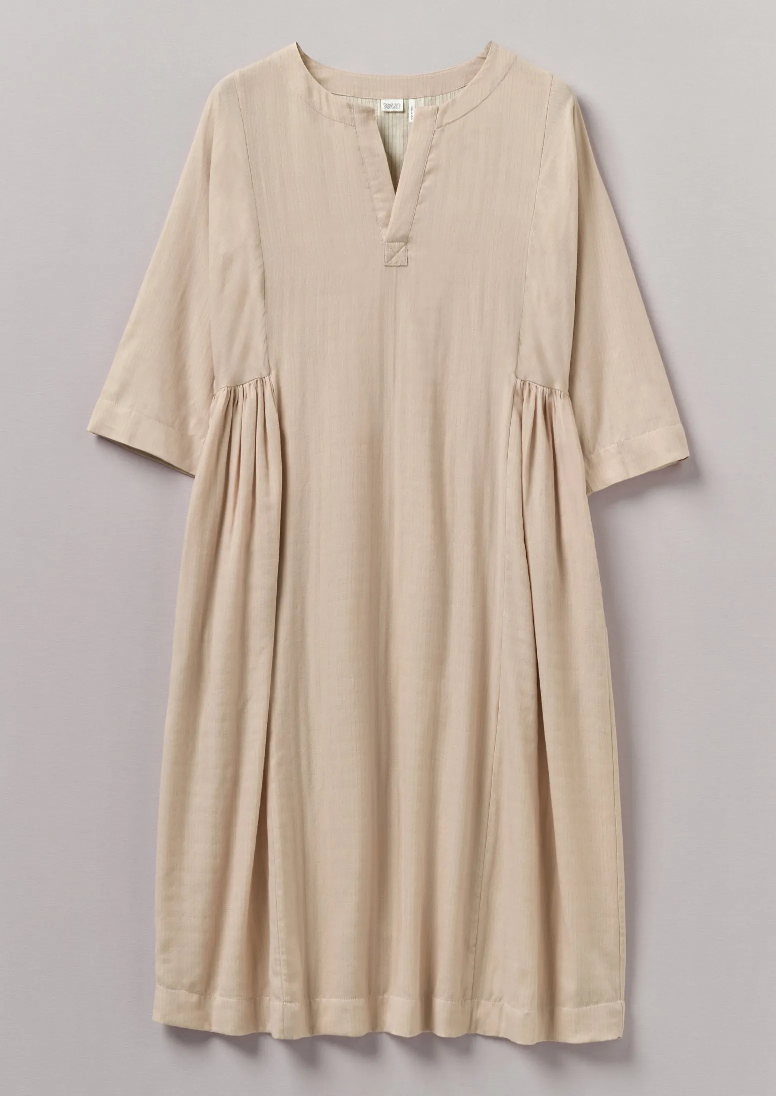 Soft Double Faced Cotton Nightdress | Soft Heather/Celery