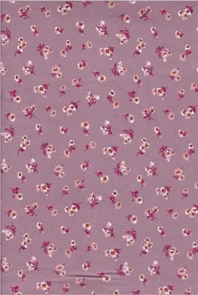 SUPER SOFT POLYESTER SPANDEX DBP / DTY BRUSHED DITSY FLORAL [NFF181209-009]