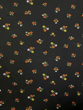 SUPER SOFT POLYESTER SPANDEX DBP / DTY BRUSHED SMALL DITSY FLORAL [NFF200302-009]